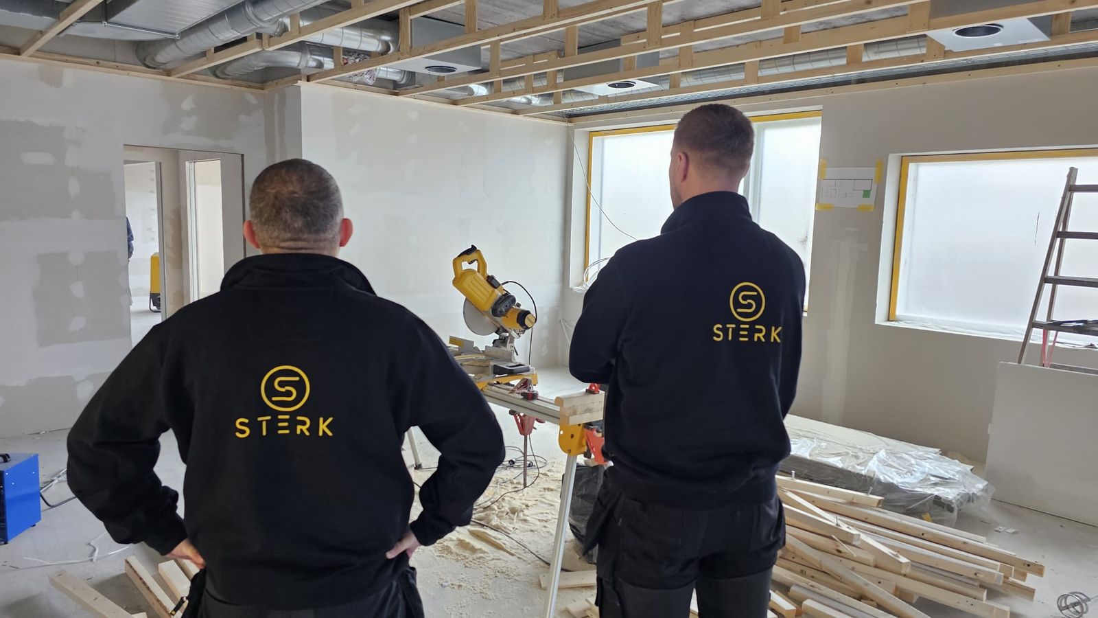 Interior construction work in the Faroe Islands